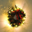 Ghirlanda di Natale Decorativa con 20 Luci LED Ø60 cm 