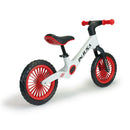 Bicicletta Senza Pedali per Bambini Balance Bike 3+ Anni Kiddy Sport Bianco   