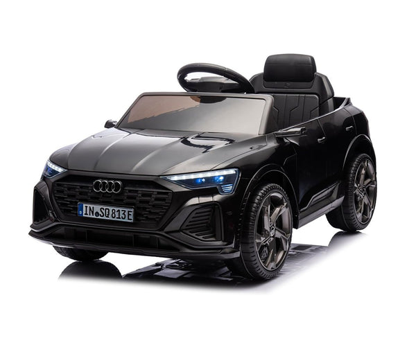Macchina Elettrica per Bambini 12V Licenza Ufficiale Audi SQ8 E-Tron con Telecomando e Sedile Pelle Nero sconto