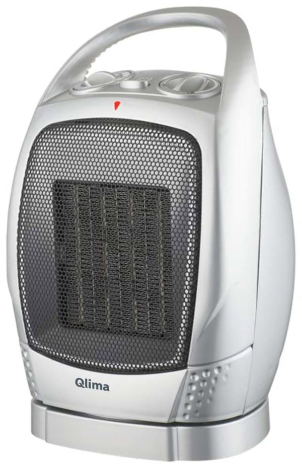 Stufa Elettrica Caldobagno 1500W Qlima EFH1500 Silver sconto