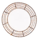Ghirlanda 900 con Led in Metallo luce bianco caldo cm Ø38xh6,5