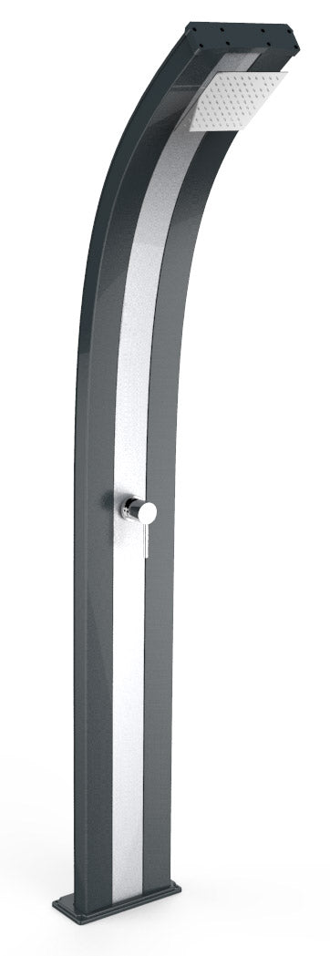 Doccia Solare da Giardino 40L Miscelatore Arkema Dada Grigio Antracite Inox online
