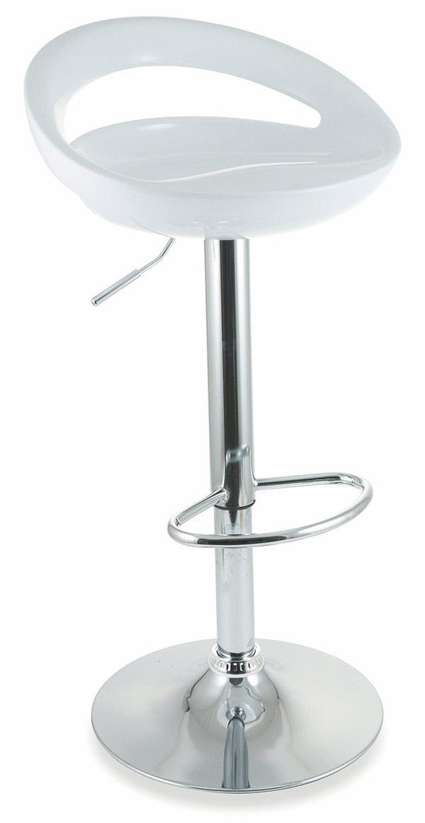 Sgabello con Alzata a Gas e Seduta Girevole in ABS Soriani Bianco online