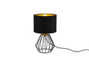 Lampada tavolo da Interno  E14 in Metallo Nero