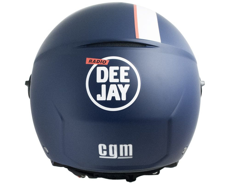 Casco Jet per Scooter Visiera Lunga CGM Deejay 107DJ1 Blu Opaco