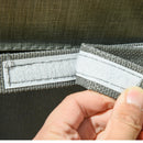 Dondolo 2 Posti Separati da Giardino 170x136x170 cm in Acciaio e Poliestere Grigio