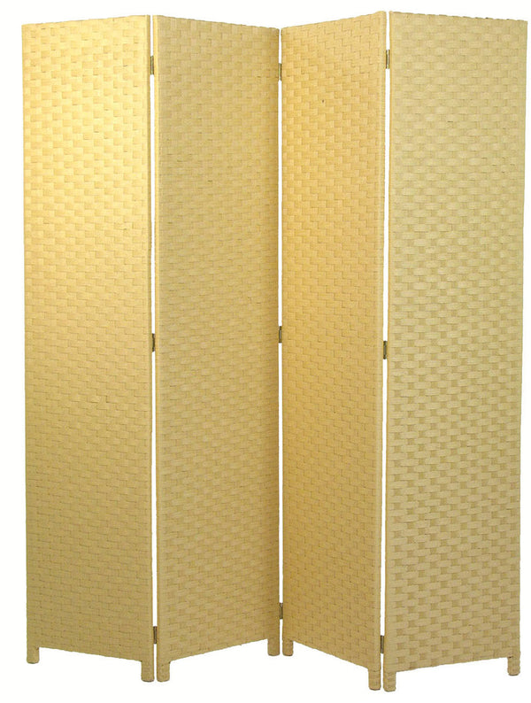 sconto Separè Divisorio in Carta Linea Paper 4 Ante Naturale