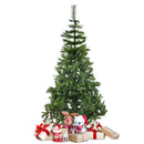 Albero di Natale 210H cm 828 Rami pieghevoli in PVC abete artificiale