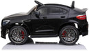 Macchina Elettrica per Bambini 12V con Licenza Mercedes GLC 63S Coupè Nero Metallizzato