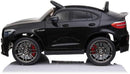 Macchina Elettrica per Bambini 12V con Licenza Mercedes GLC 63S Coupè Nero Metallizzato
