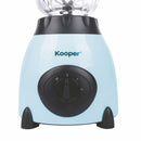 Frullatore Elettrico 500W Bicchiere 1,5 Litri 2 Velocità Kooper Azzurro