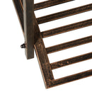 Ponticello da Giardino 99x68x53 cm in Metallo Nero