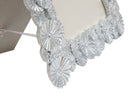 Cornice Phix 23x2x27 cm in Poliresina e Vetro Argento