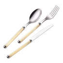 Servizio Set di Posate 24 pezzi in Acciaio Inox Eme Linea Perlato