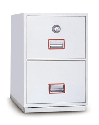 Classificatore Ignifugo Serratura a Chiave 2 Cassetti Technomax - 787X528X675Mm acquista