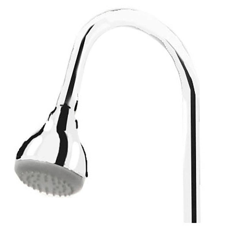 Doccia da Giardino Miscelatore e Lavapiedi ATI Docce Minijet-M Inox Anodizzato