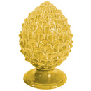 Pigna con Base Decorativa 8,5x8,5x14 cm  in Ceramica VdE Tivoli 1996 Pigna