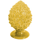Pigna con Base Decorativa 8,5x8,5x14 cm  in Ceramica VdE Tivoli 1996 Pigna