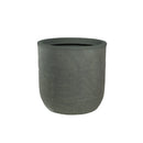 Vaso da Esterno Interno Design Cilindrico Ø35x34 cm Raffaello in Resina Verde 