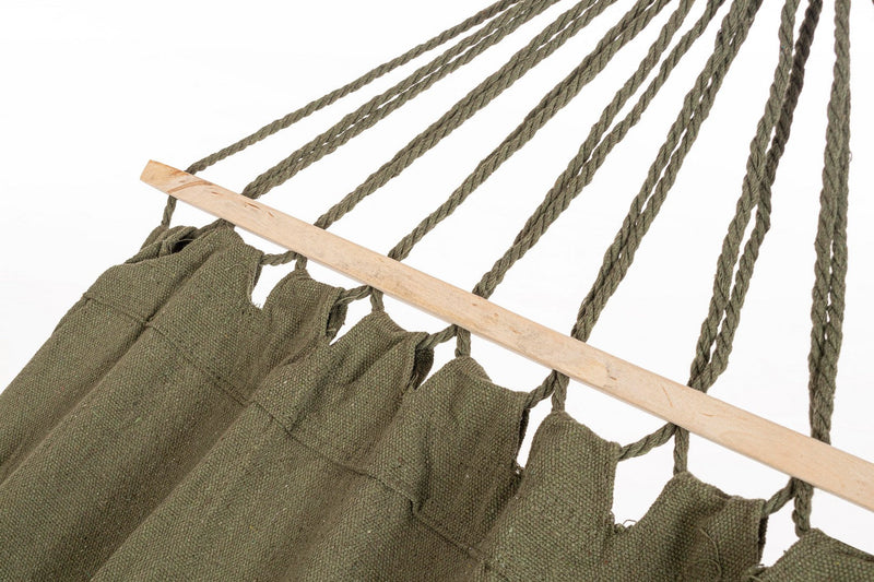 Amaca da Giardino 200x100 cm in Poli-Cotone Juan Verde