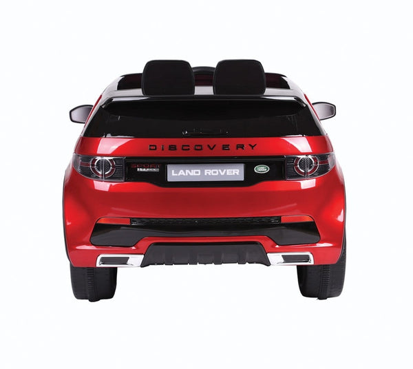Macchina Elettrica Suv per Bambini 12V con Licenza Land Rover Discovery Nera acquista