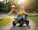 Mini Quad Elettrico per Bambini 6V Kid Go Deluxe Blu