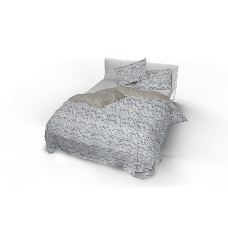 Copripiumino con Federe Stampato Jakarta Varie Misure