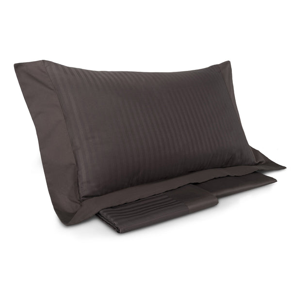 sconto Set Lenzuola Sopra Sotto e Federe Tinta Unita Mitera Rubino Cioccolato Varie Misure