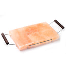 Piastra di Sale Rettangolare con Telaio in Metallo Bisetti