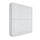 Credenza Alta 5 Ante e 3 Cassetti 150x35x165 cm Elios Bianco Lucido
