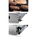 Doppia Piastra di Cottura in Ghisa a Gas GPL e Metano Ompagrill Plancha Double 4069/M