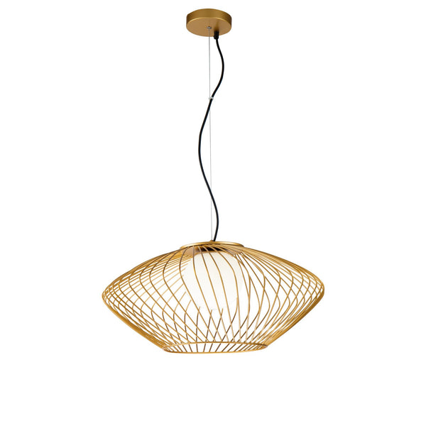 Lampada pendente Pendant in Metallo Plec Oro prezzo