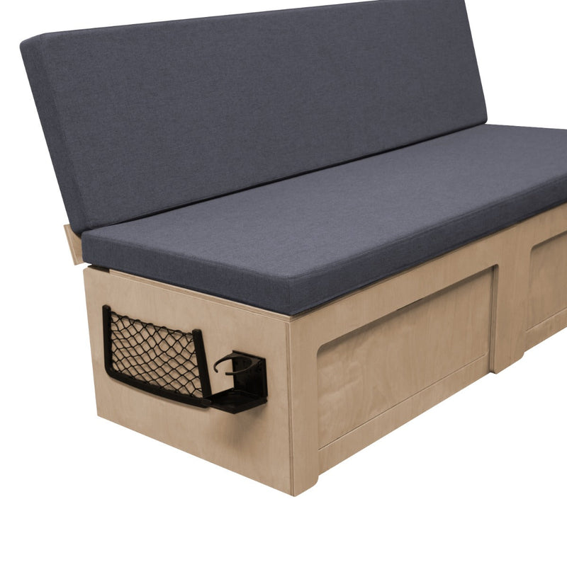 Divano Letto Pieghevole 180x110x40,7 cm per Camper   