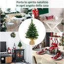 Mini Albero di Natale Artificiale 45 cm 50 Rami  Pino Verde
