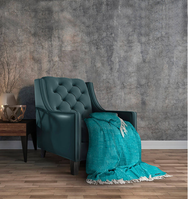 prezzo Plaid Misto Cotone 130x170 cm Effetto Cashmere 230 gr/mq Cober Orient Ottanio