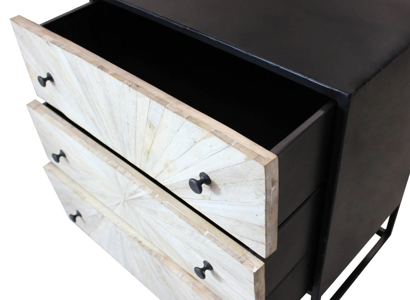 Mobile Kimball 75x45x81 h cm in Legno Marrone