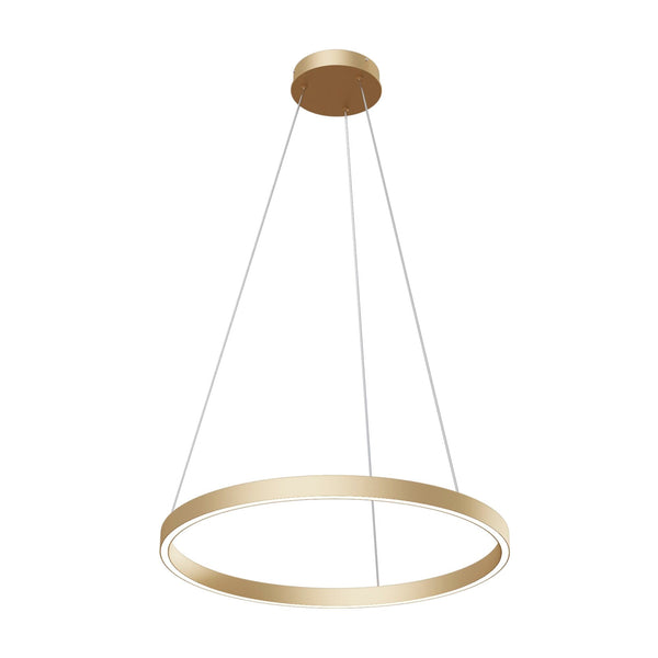 Lampada pendente Modern in Alluminio Rim Ottone online