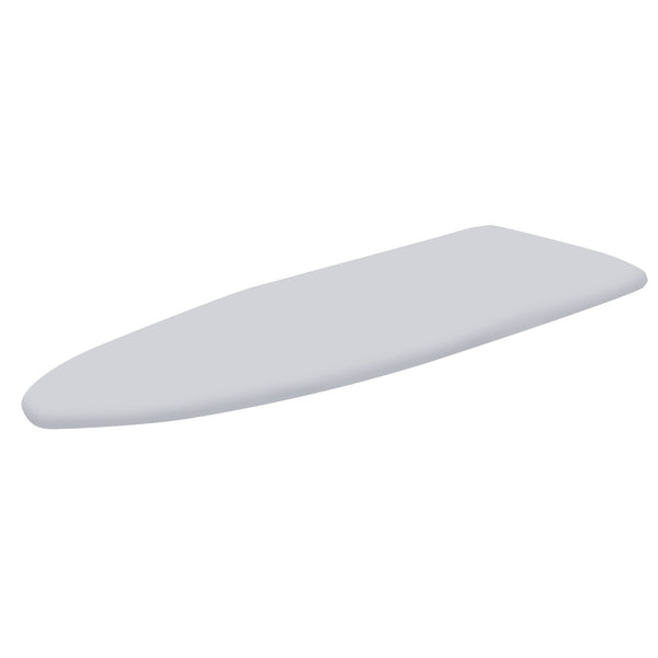 Copriasse Ricambio Asse da Stiro Relax 123x39 cm Cotone Spugna Feltro Grigio online