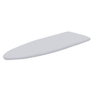 Copriasse Ricambio Asse da Stiro Relax 123x39 cm Cotone Spugna Feltro Grigio     