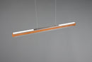Lampada a Sospensione da Interno a LED SMD in Legno Naturale Naturale