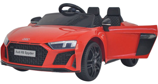 Macchina Elettrica per Bambini 12V con Licenza Audi R8 Spyder Rossa sconto