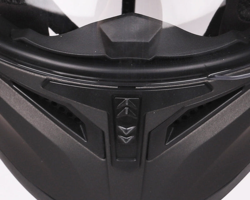 Casco Integrale per Scooter Visiera Lunga CGM Tampere Mono 316A Titanium Opaco Varie Misure