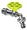 Rubinetto a Sfera per Fontana da Giardino con Fiore Colorato Belfer RUB/029 Verde Acido