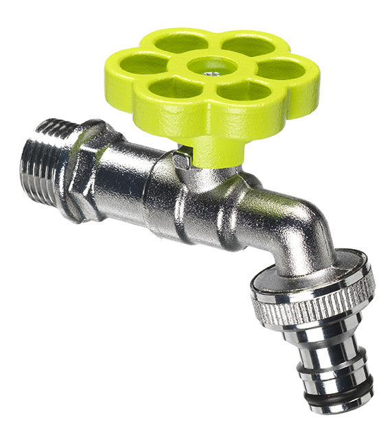Rubinetto a Sfera per Fontana da Giardino con Fiore Colorato Belfer RUB/029 Verde Acido online