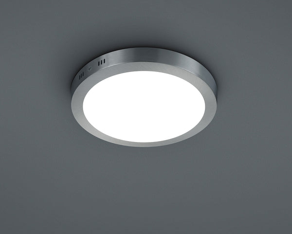 sconto Plafoniera da Interno a LED in Alluminio Nichel Opaco