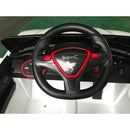 Macchina Elettrica per Bambini 12V Auto Super-C Bianca 