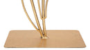 Scultura Leaf 26x11,5x44,5 cm in Ferro Oro