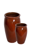 Set 2 Ø 50 35 cm Vasi Ovale 