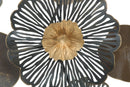 Pannello Flower Circl 155x8,5x85 cm in Ferro Multicolor
