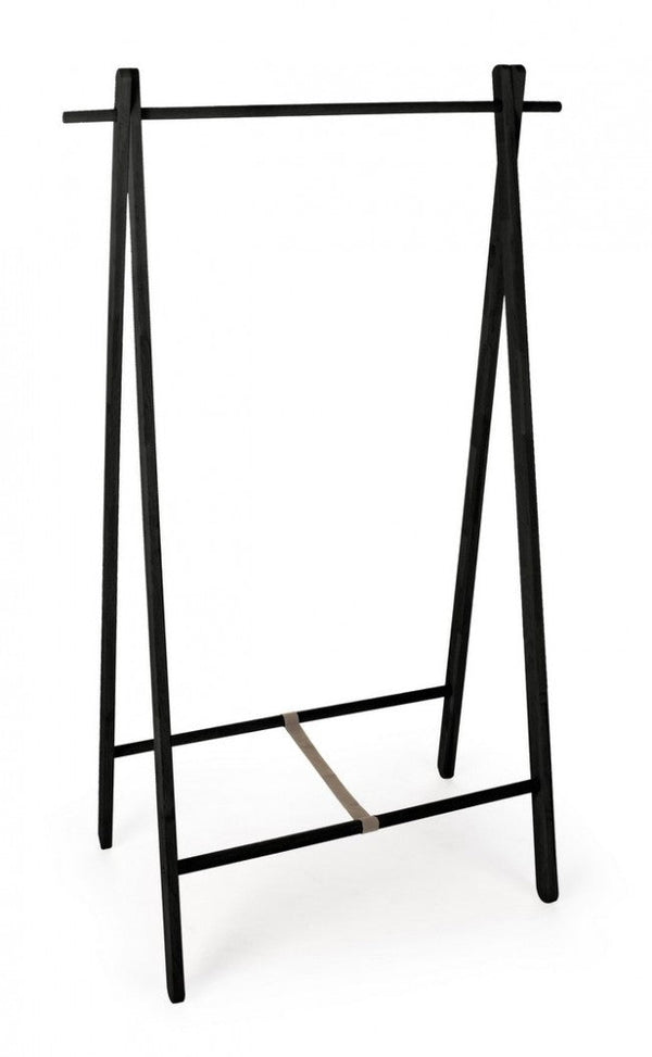 prezzo Appendiabiti da Terra 91x50x151 cm Daiki in Legno Nero